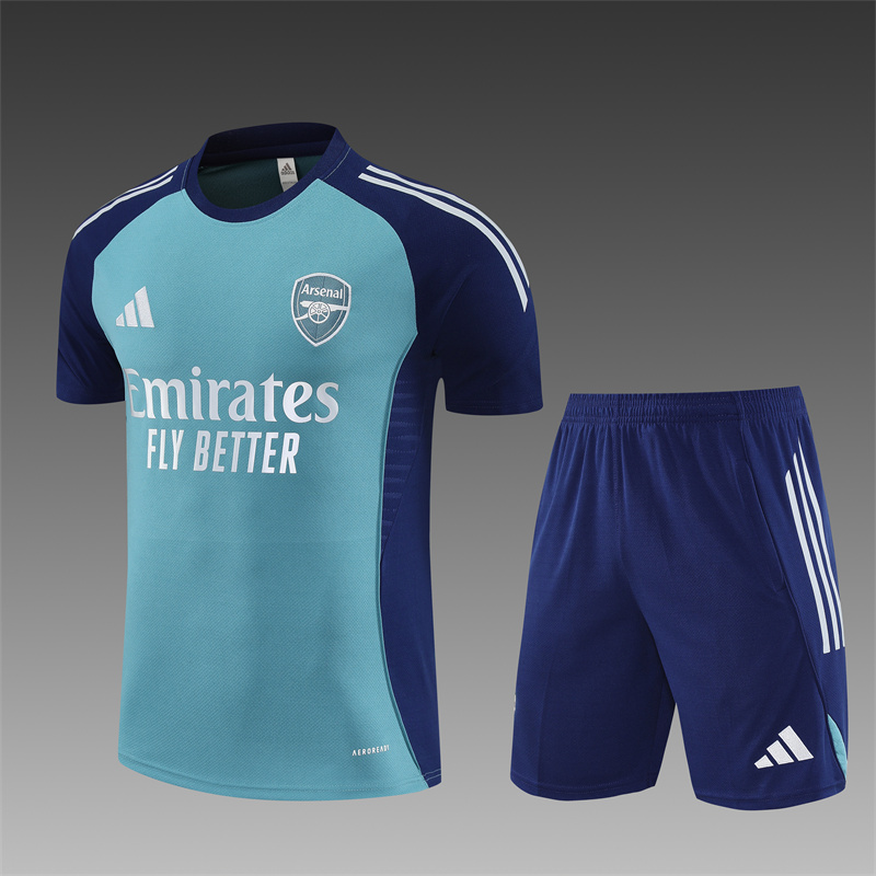 2025/2026 Arsenal Blue Training Set Football Suit