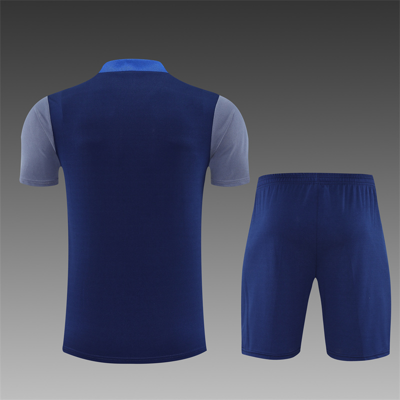 2025/2026 Paris Saint-Germain Royal Blue Training Wear Suit Shirt