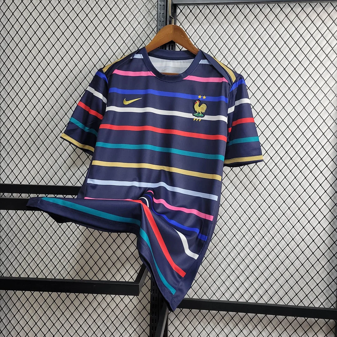 2024 France Training Wear Football Shirt( Fans Edition )
