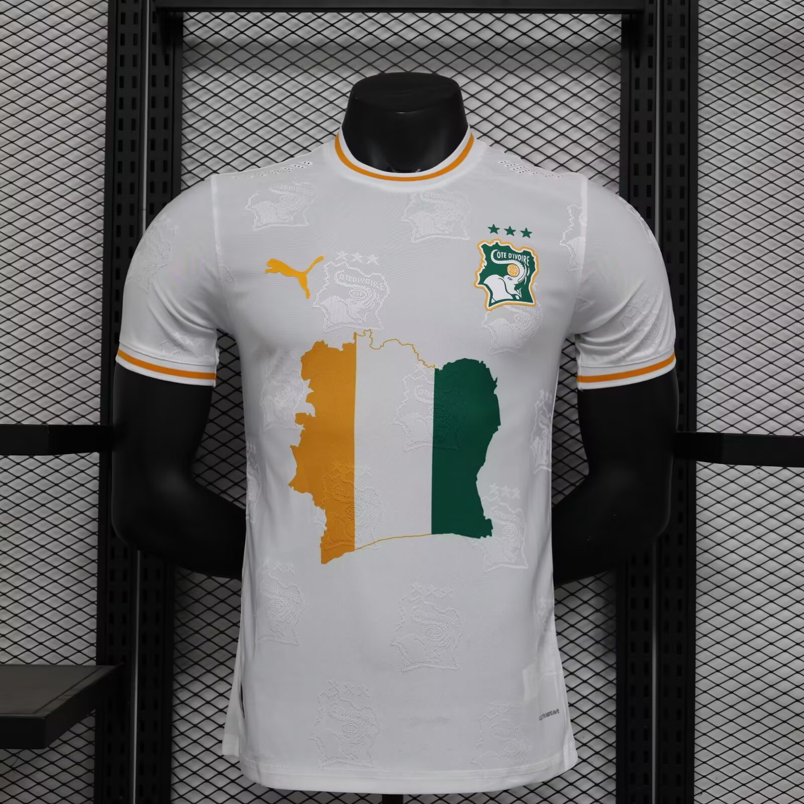 2025/2026 Ivory Coast White Special Edition Football Shirt( Player Edition )