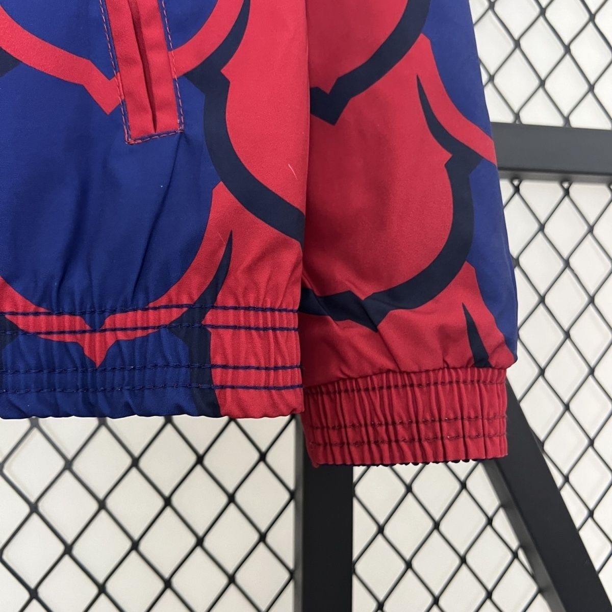 2024/2025 Barcelona(Red and Blue)Double-sided Windbreaker Football Jersey