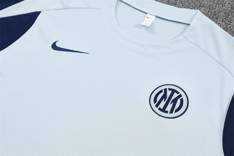 2025/2026 Inter Milan Light Blue Training Set Football Jacket