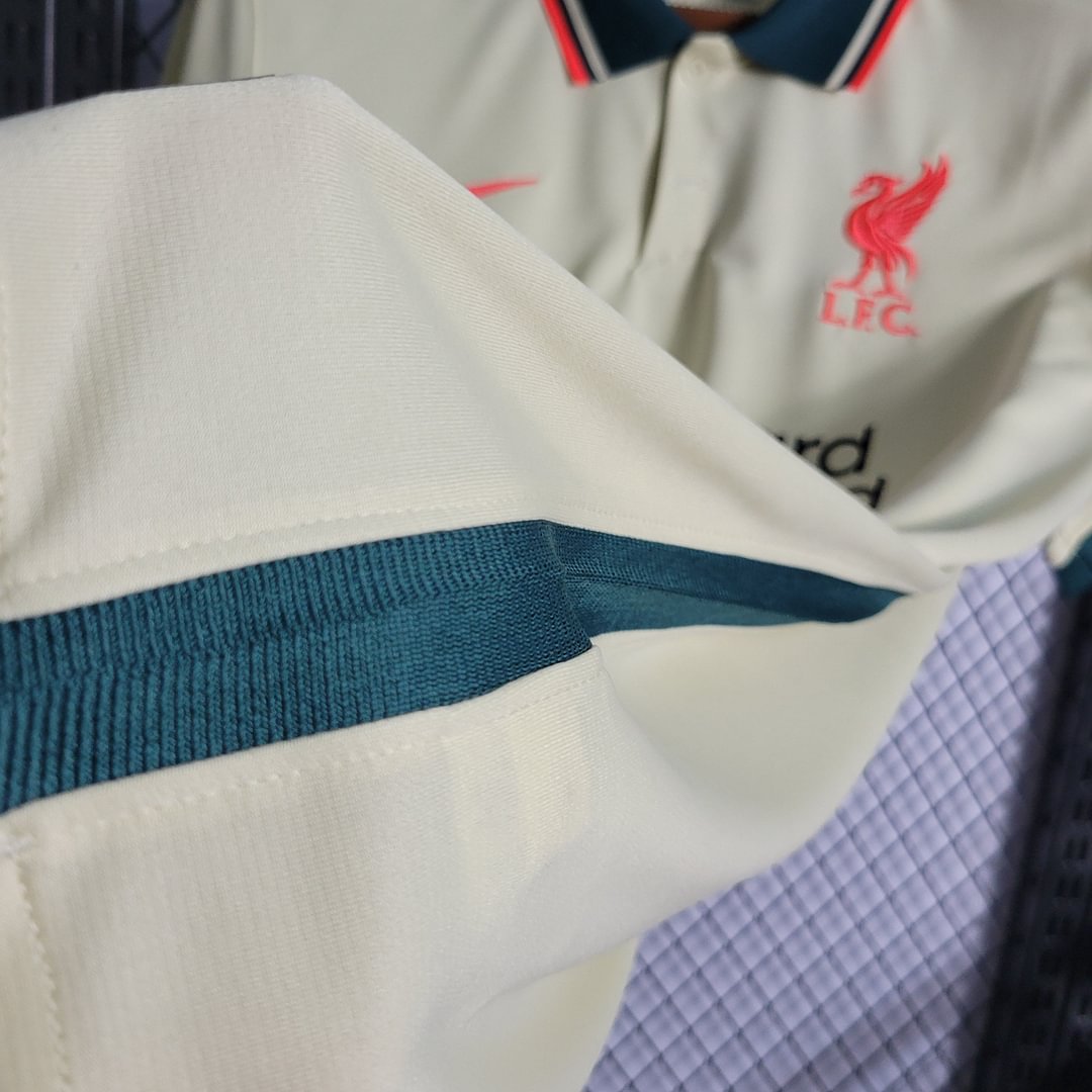 2021/2022 Liverpool Away Football Shirt(Fans Version)