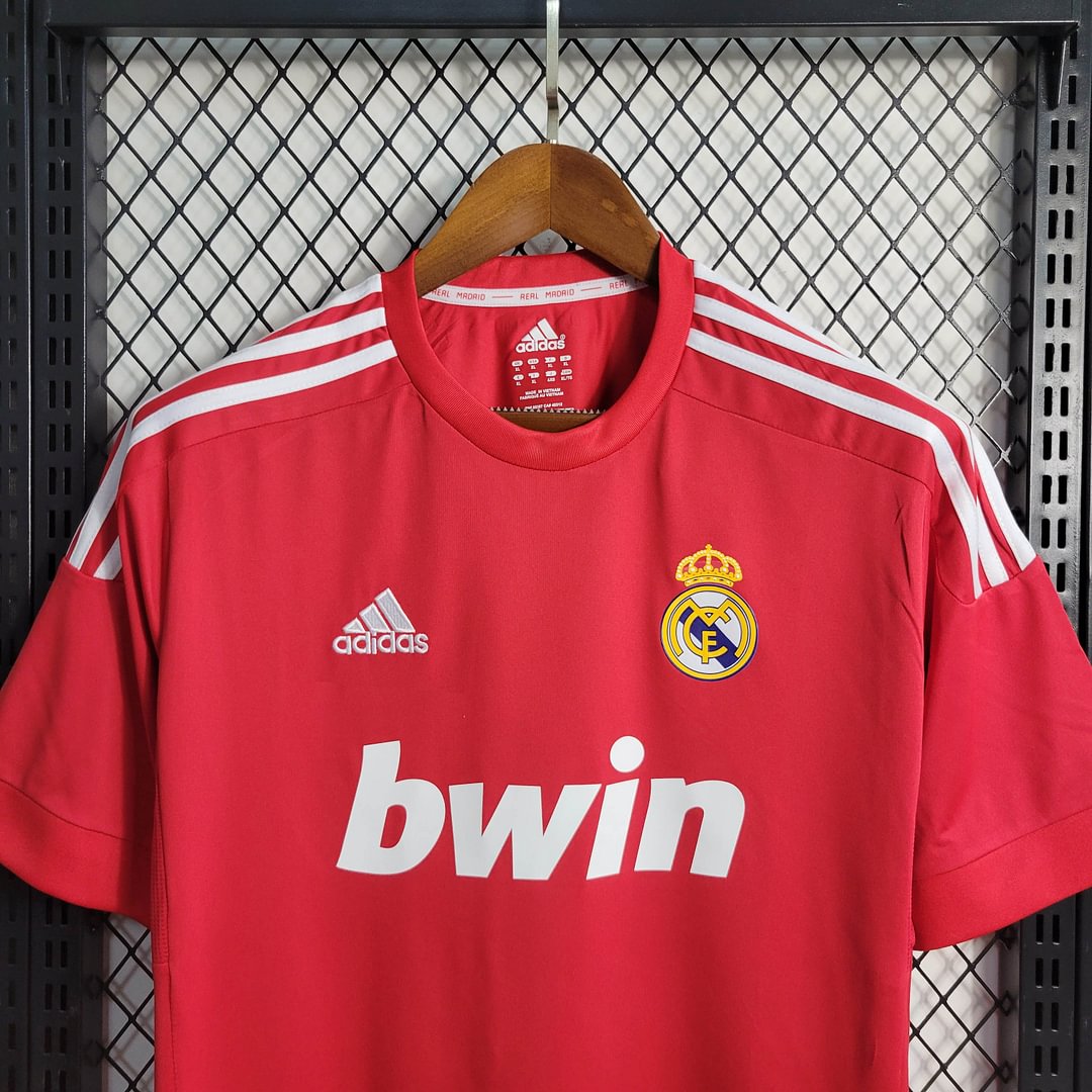 2011/2012 Real Madrid Red Third Away Retro Football Shir