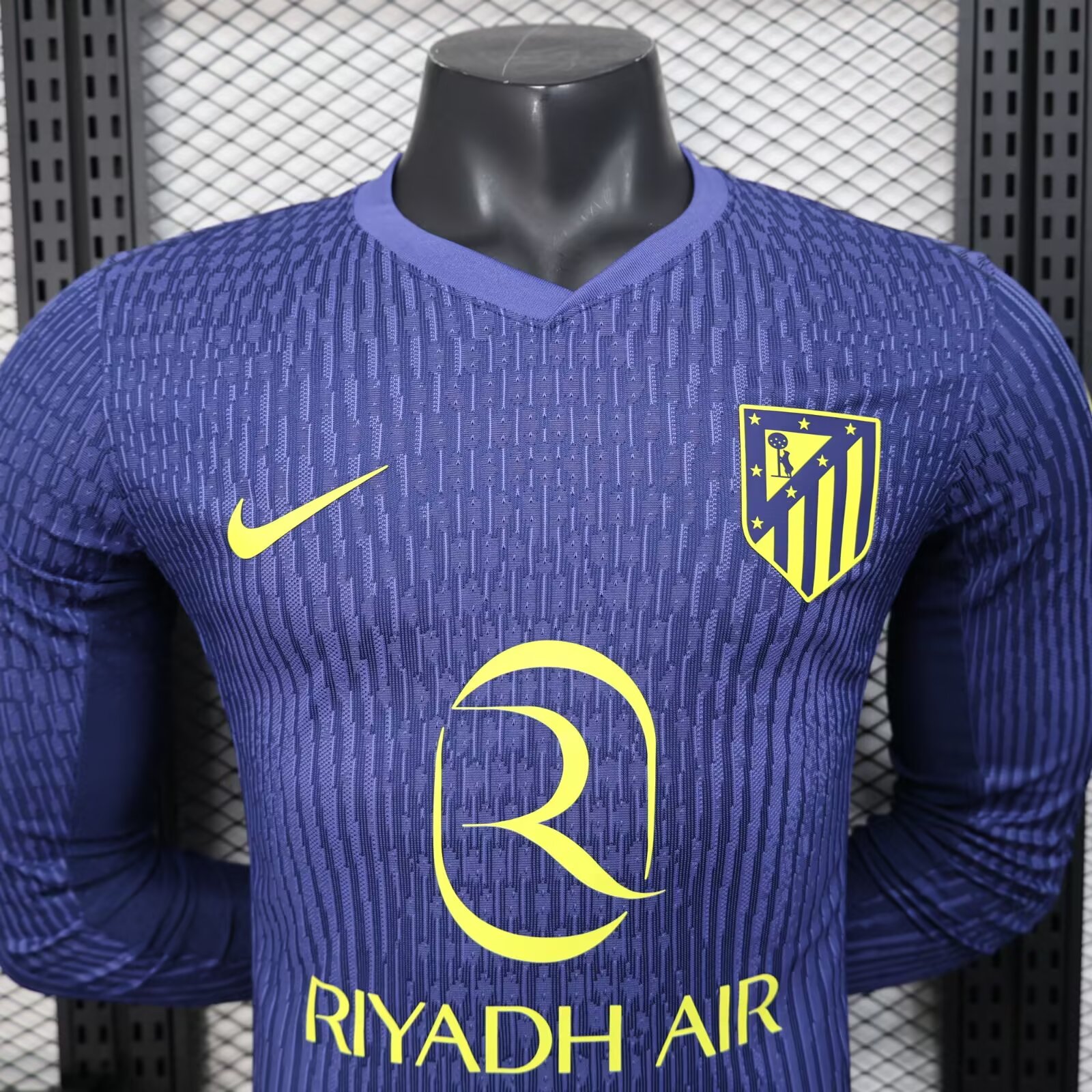 2025/2026 Atletico Madrid Away Long sleeves Football Shirt (Player Version)