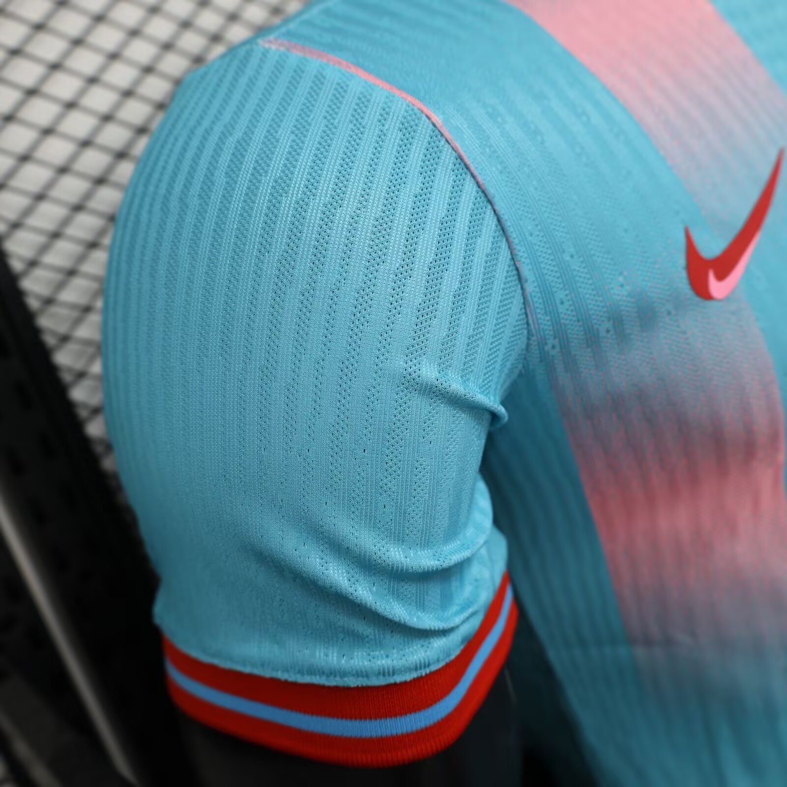 2025/2026 Barcelona Blue and pink Special Edition Football Jersey(Player Version)