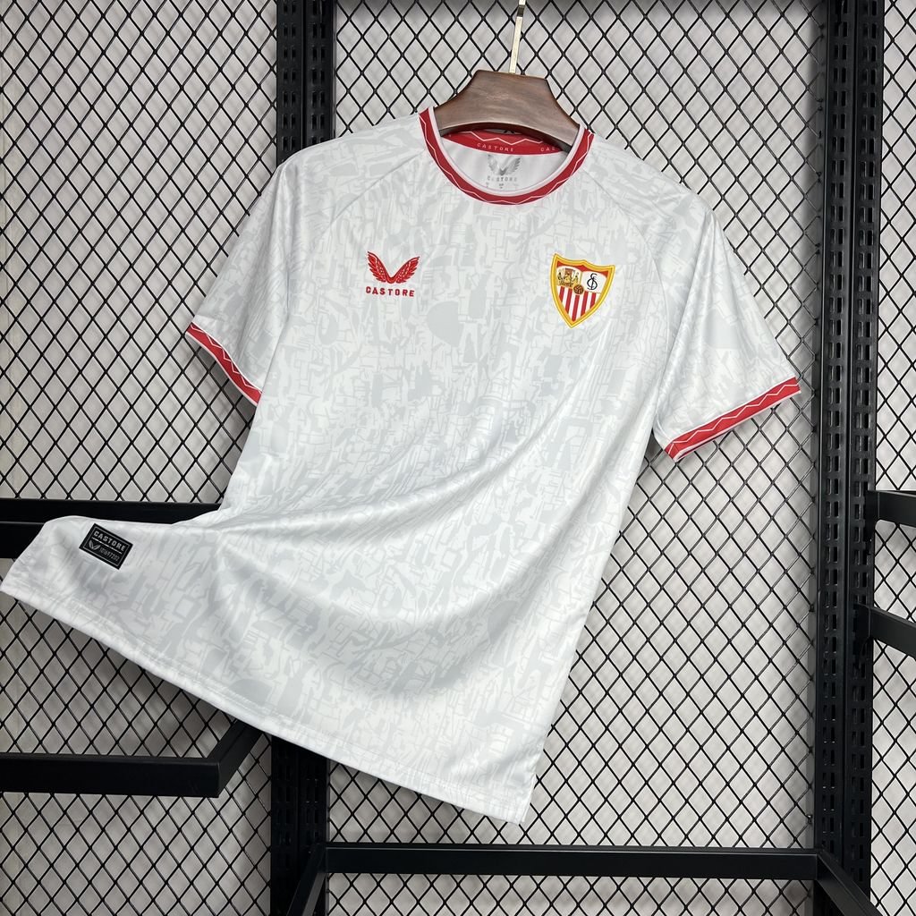 2024/2025 Sevilla Home Football Shirt( Fans Edition )