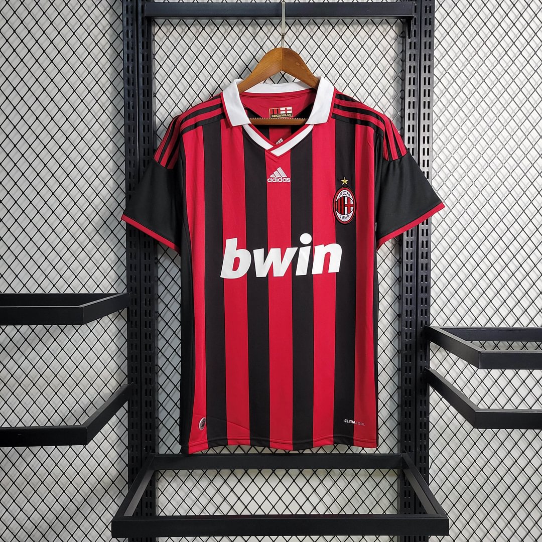 2009/2010 Retro AC Milan Home Football Shirt 1