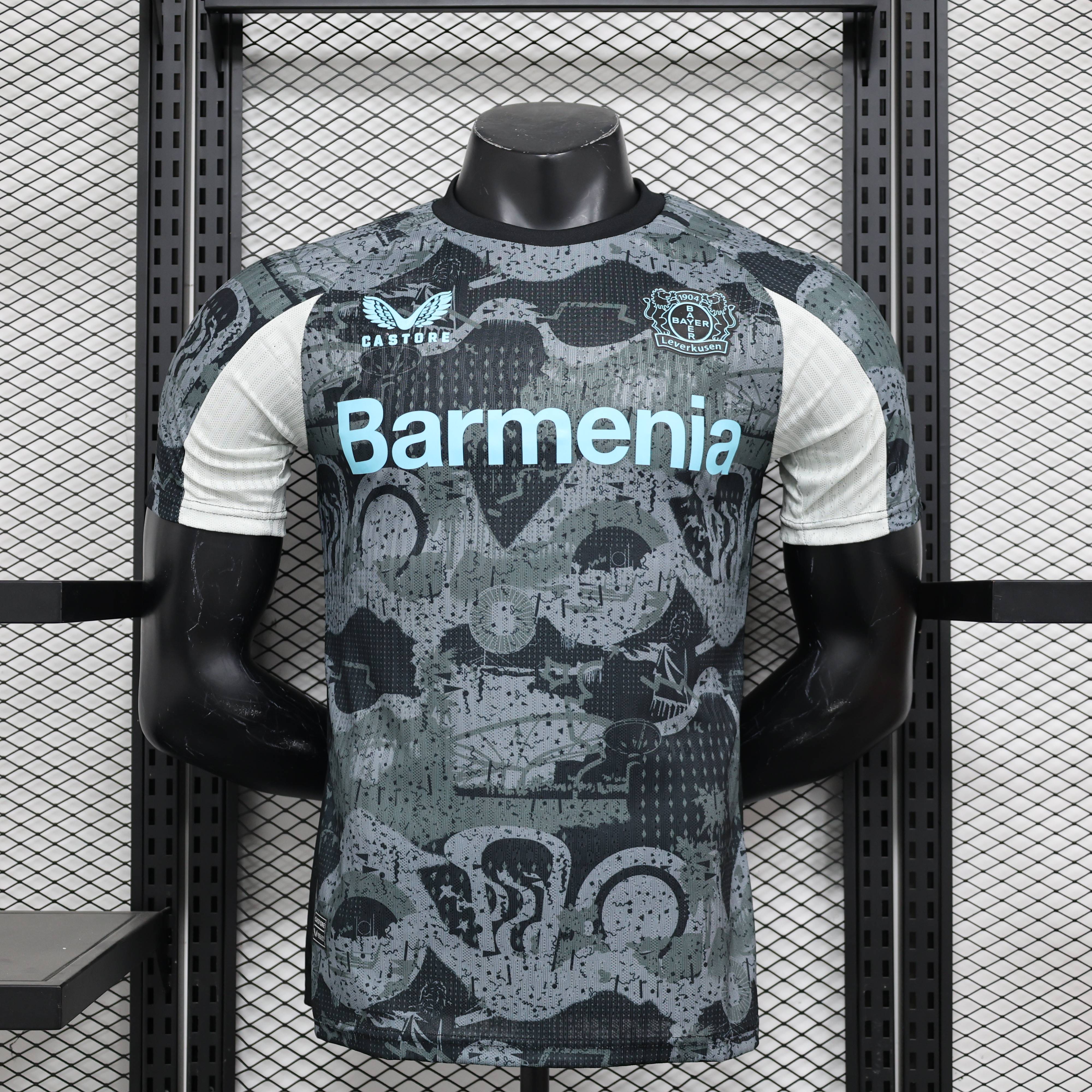 2024/2025 Bayer Leverkusen Second Away Football Shirt( Player Edition)