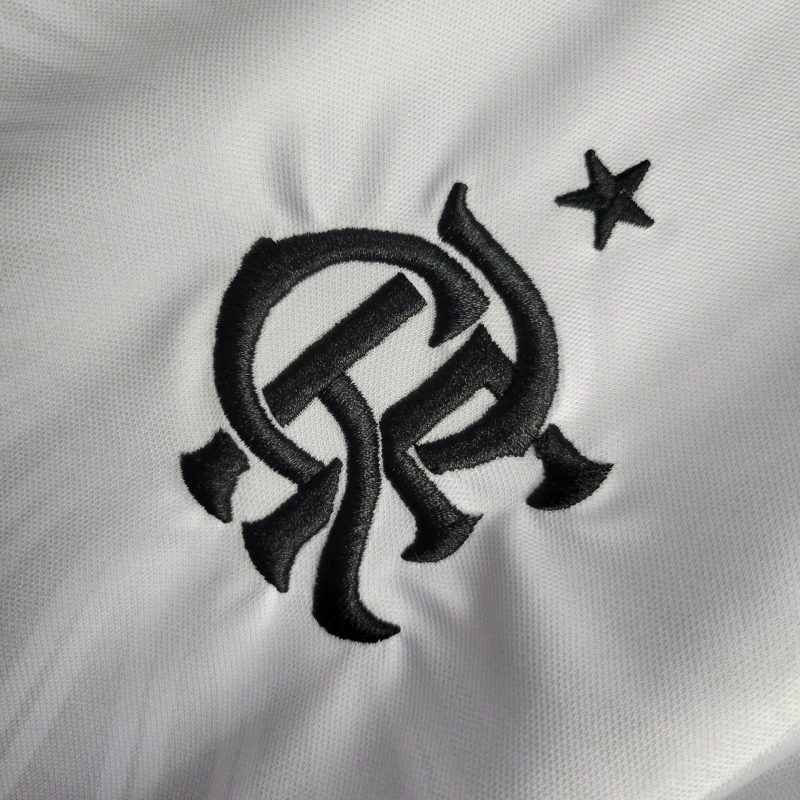 2024/2025 Flamengo White Away Football Shirt (For Kids)