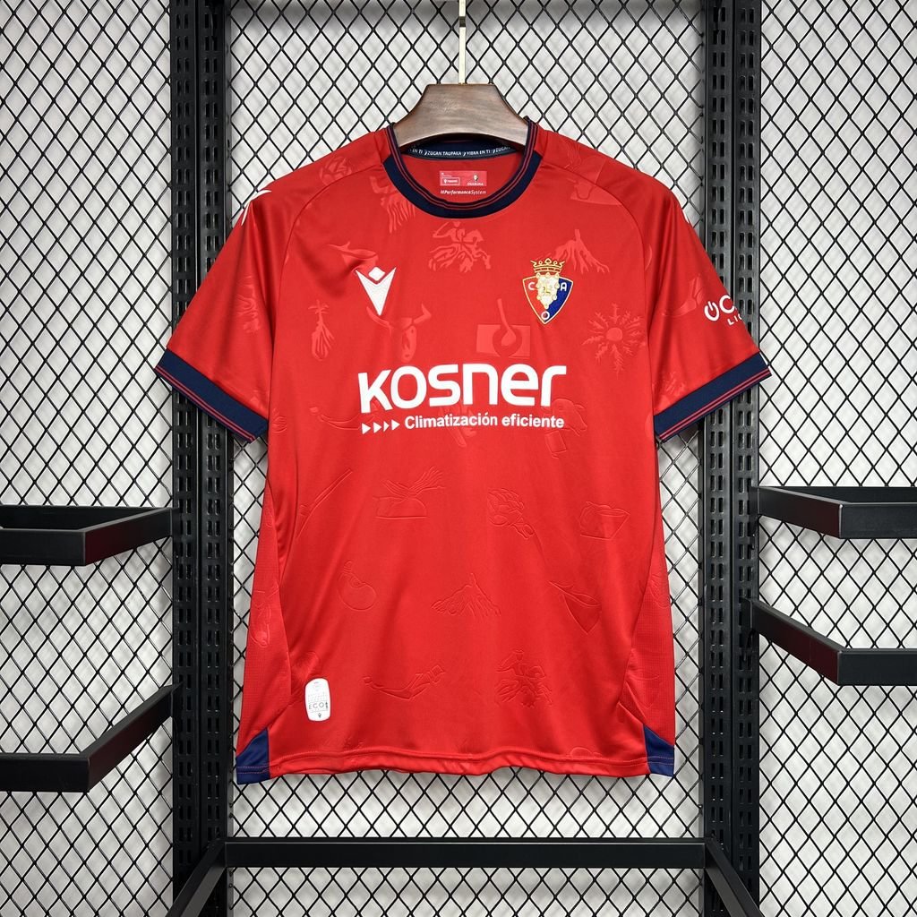 2024/2025 Osasuna Home Football Shirt( Fans Edition )