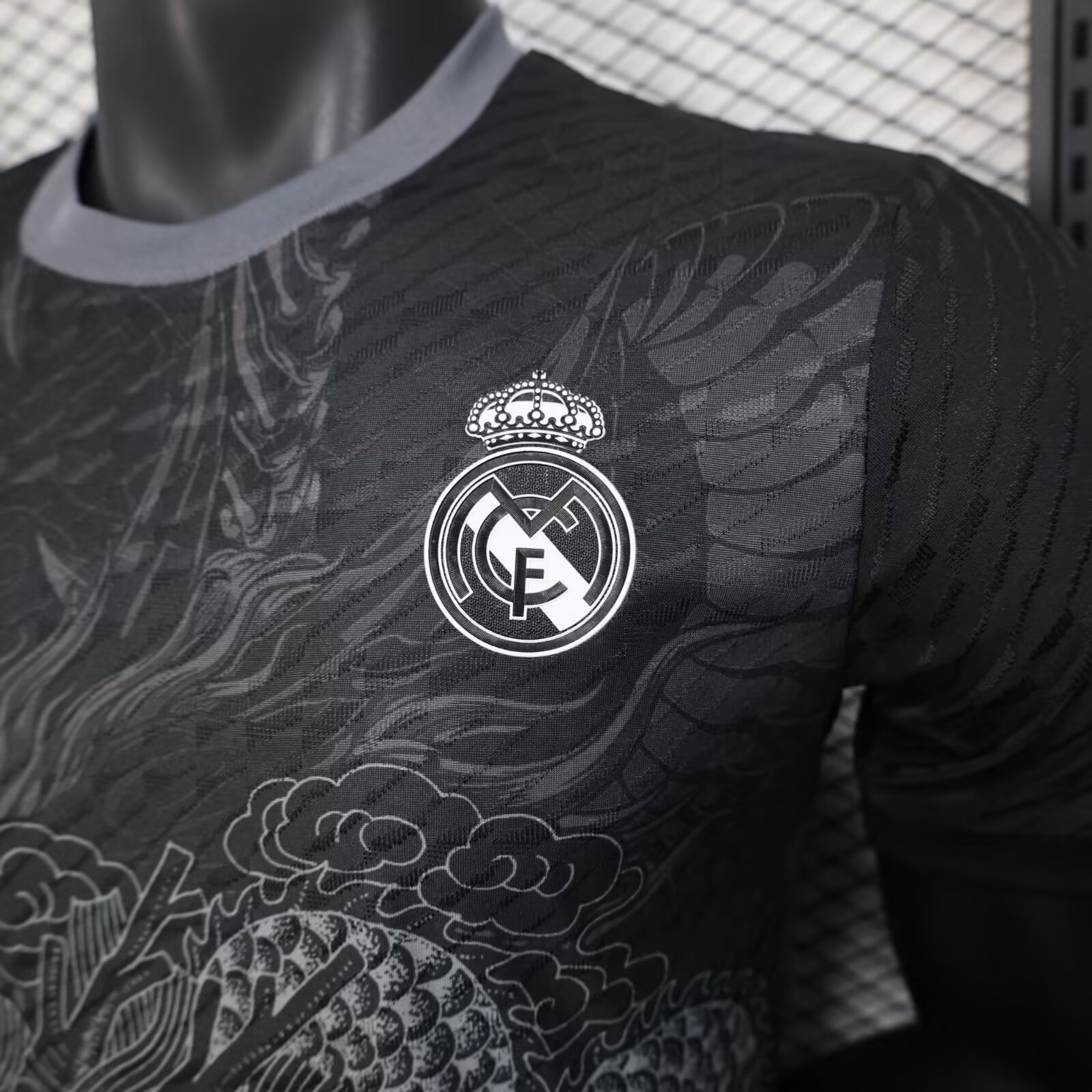 2025/2026 Real Madrid Black Dragon Special Edition Football Jersey For Player Version