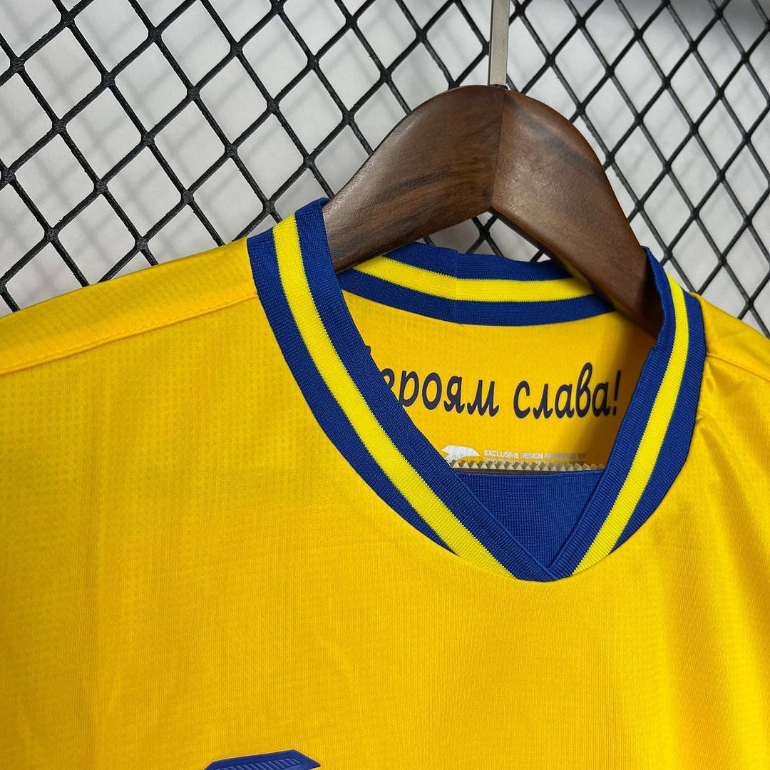 2024 Ukraine Home Football Shirt( Fans Edition )