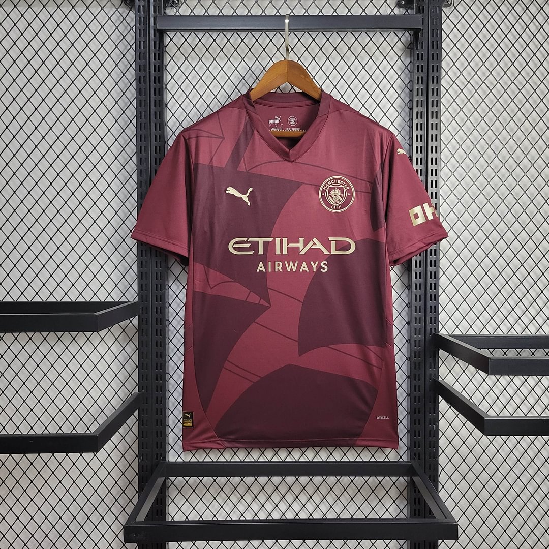 2024/2025 Manchester City Third Away Football Shirt For Fans Version
