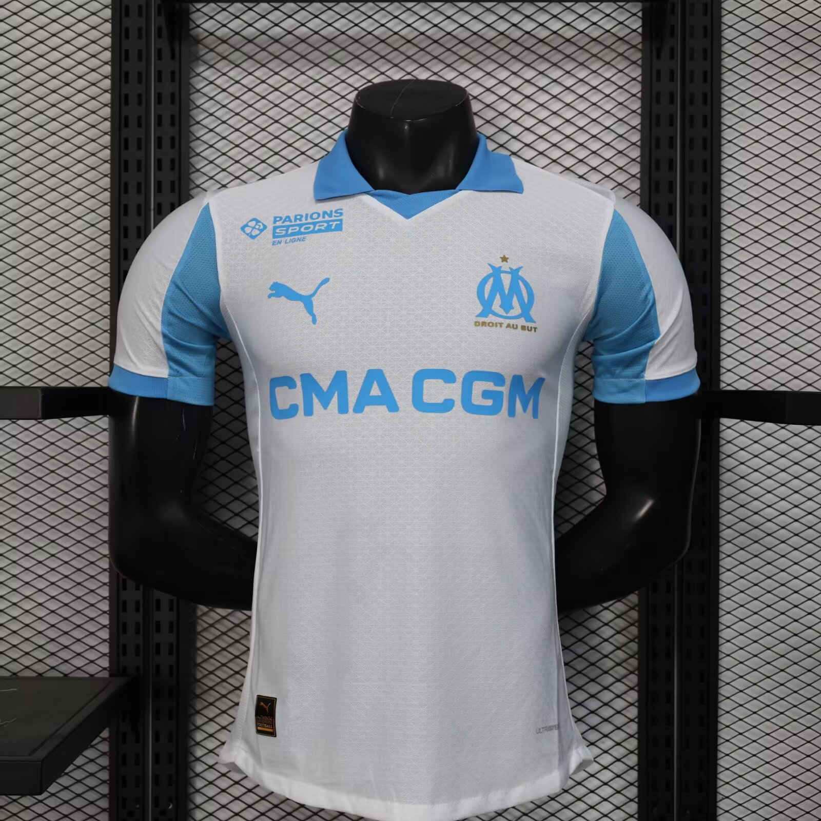 2025/2026 Olympique Marseille Home Football Shirt(Player Version )