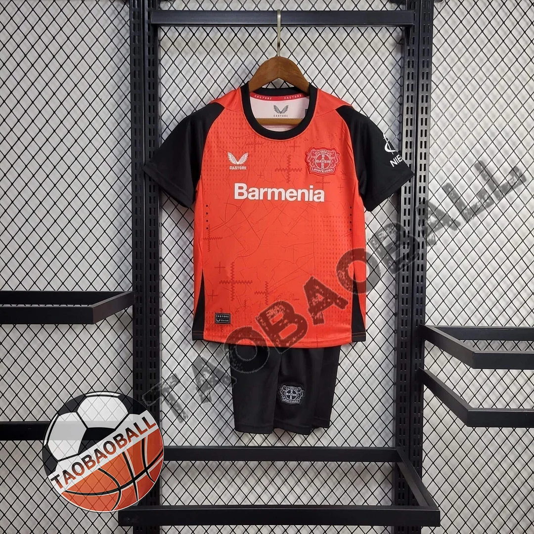 2024/2025 Leverkusen Home Football Shirt Kids Size