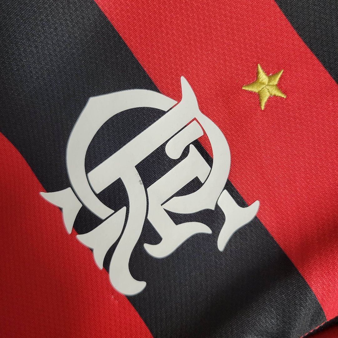 2008/2009 Flamengo Retro Long Sleeve Home Football Shirt