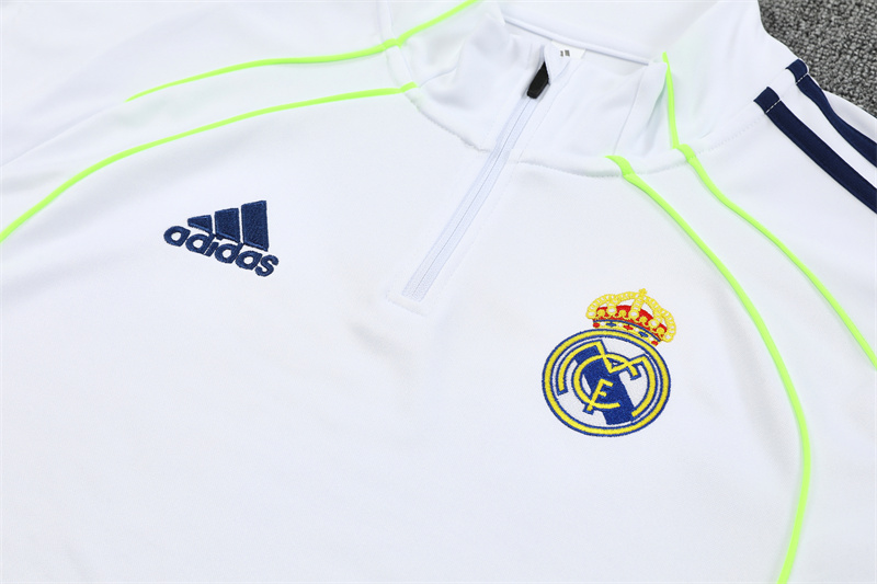 2025/2026 Real Madrid Long Zipped Jacket Training Suit