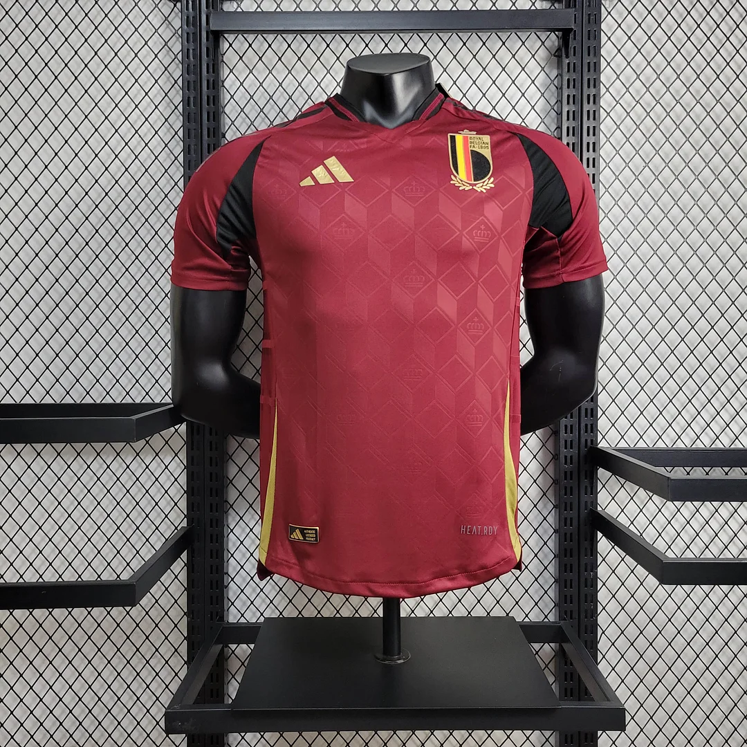 2024 Belgium Home Football Shirt(Player Version )