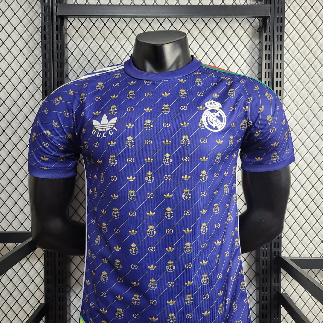 2024/2025 Real Madrid Gucci Special Edition Football Shirt For Player Version
