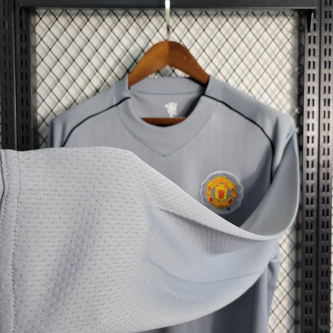 2007/2008 Manchester United Retro Long Sleeve Goalkeeper Football Shirt