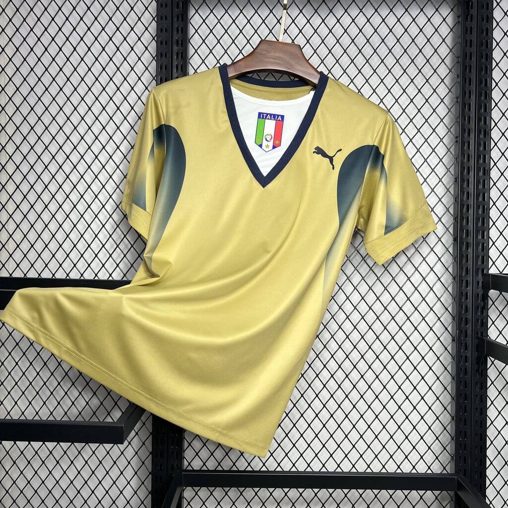 2006 Retro Italy Goalkeeper Football Shirt( Fans Edition )