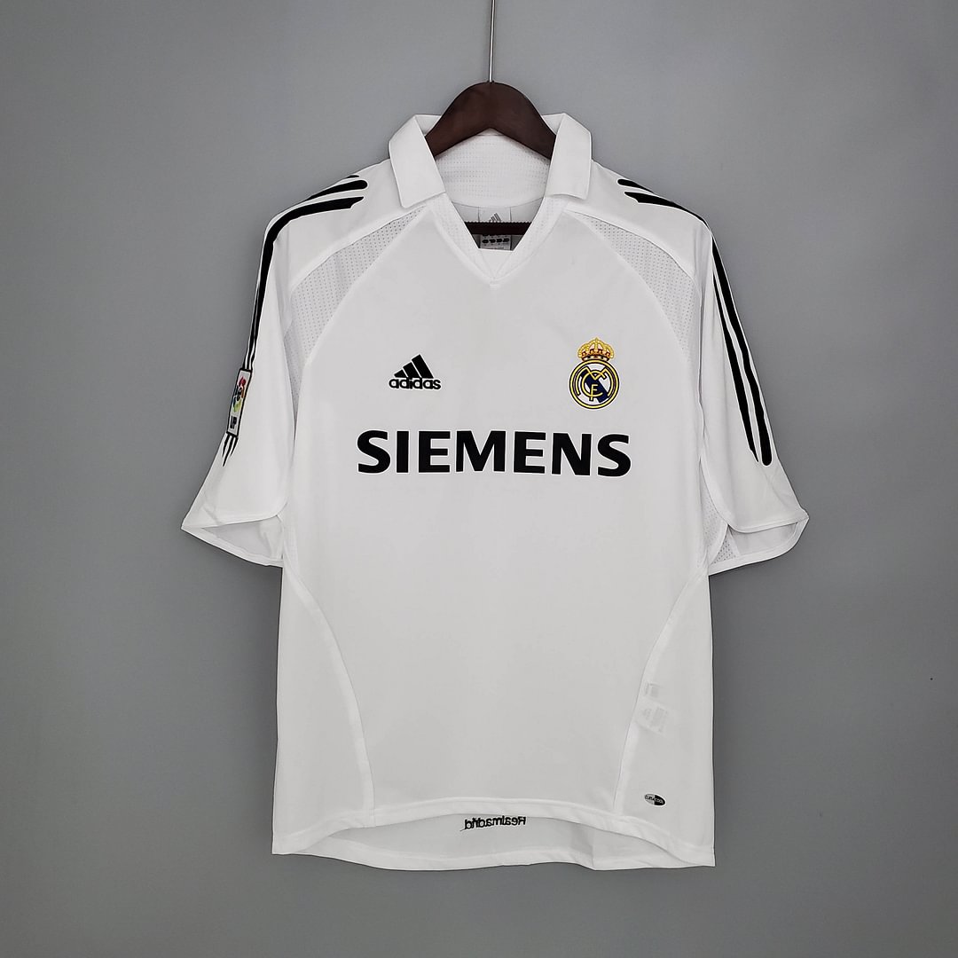 2005/2006 Real Madrid Home Retro Football Shirt
