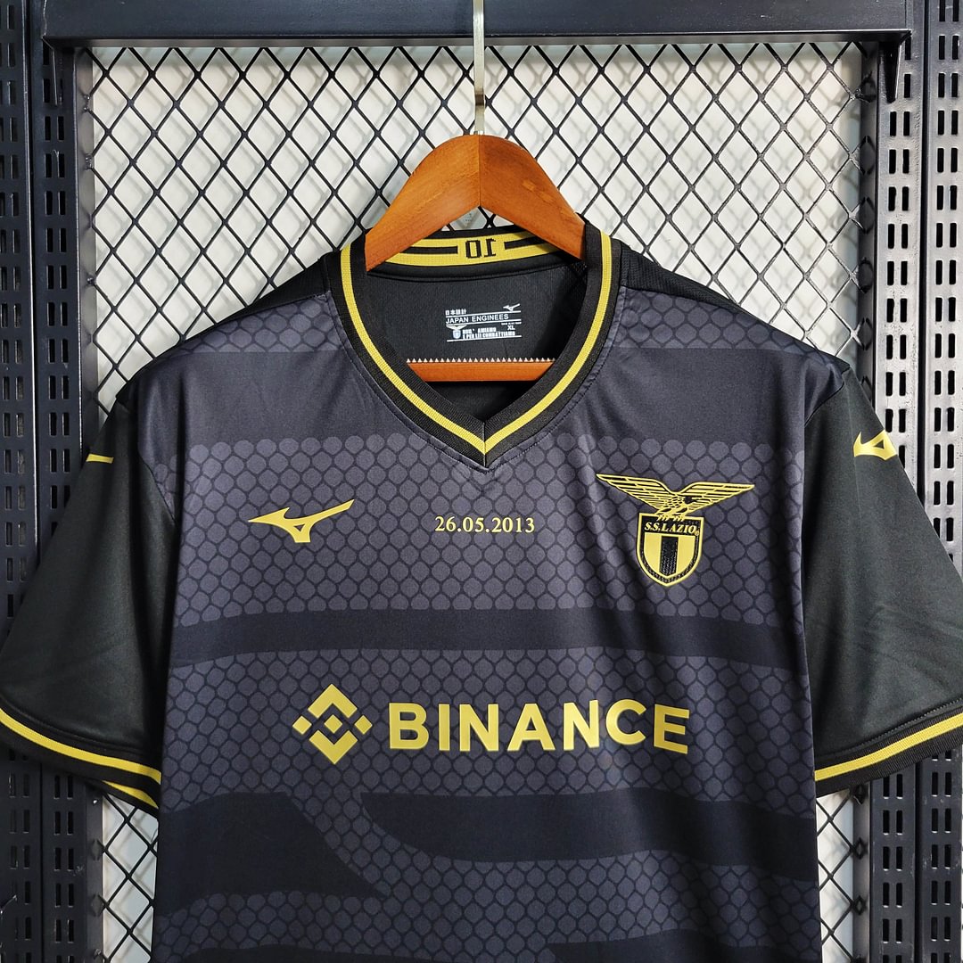 2022/2023 Lazio 10th Anniversary Edition Black Football Shirt( Fans Edition )