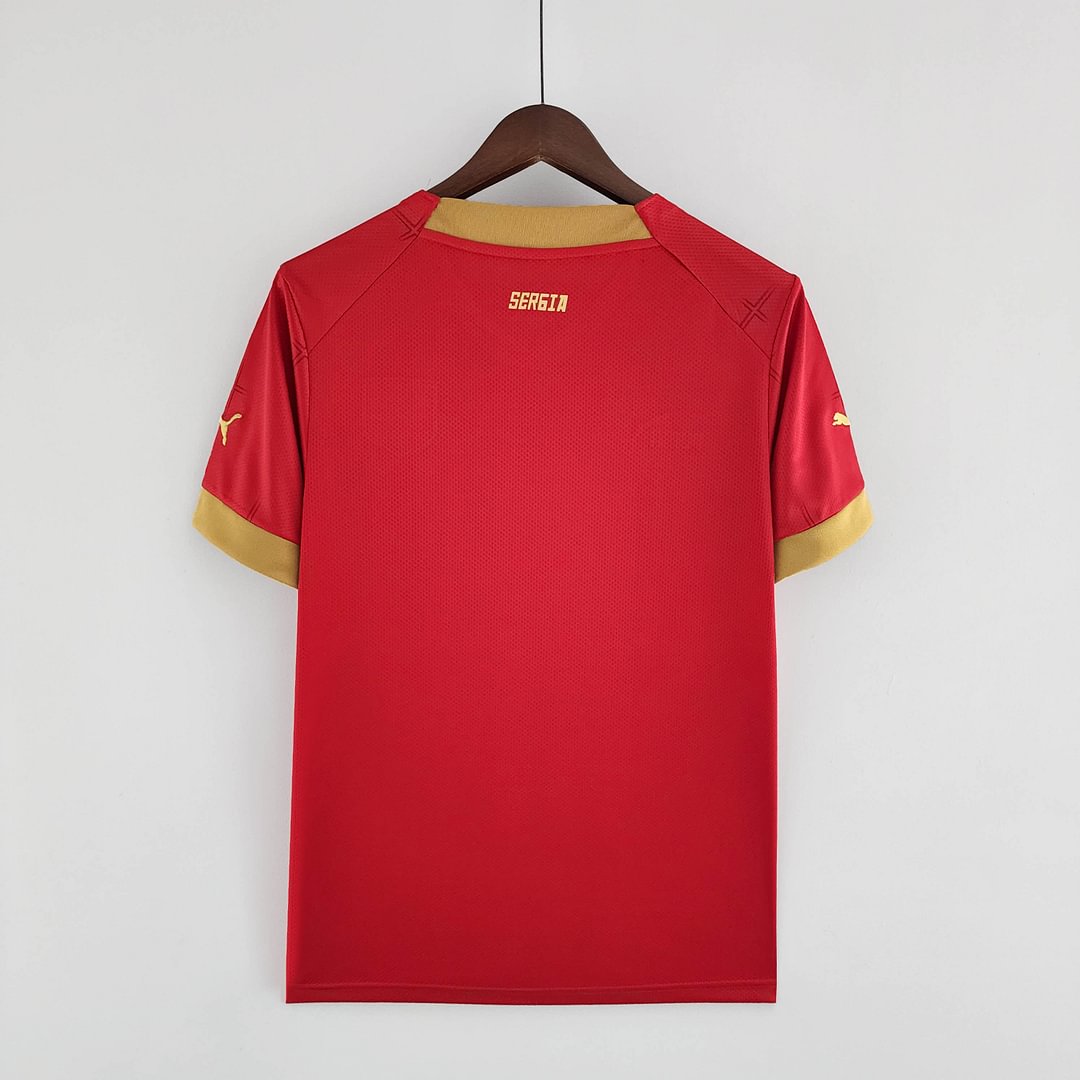 2022 Serbia Home Football Shirt(Fan version)