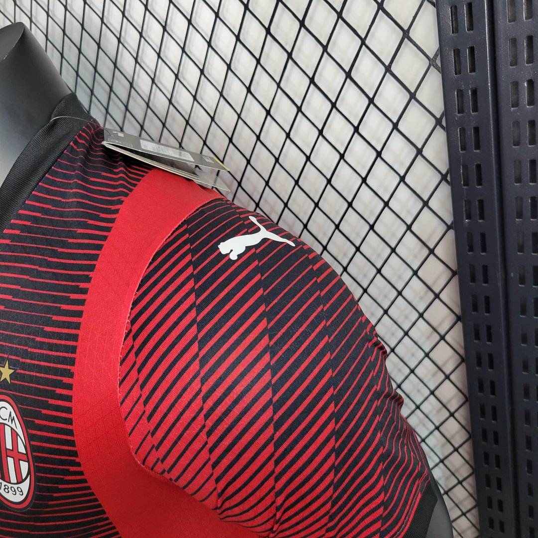 2023/2024 Player Version AC Milan Home Football Shirt
