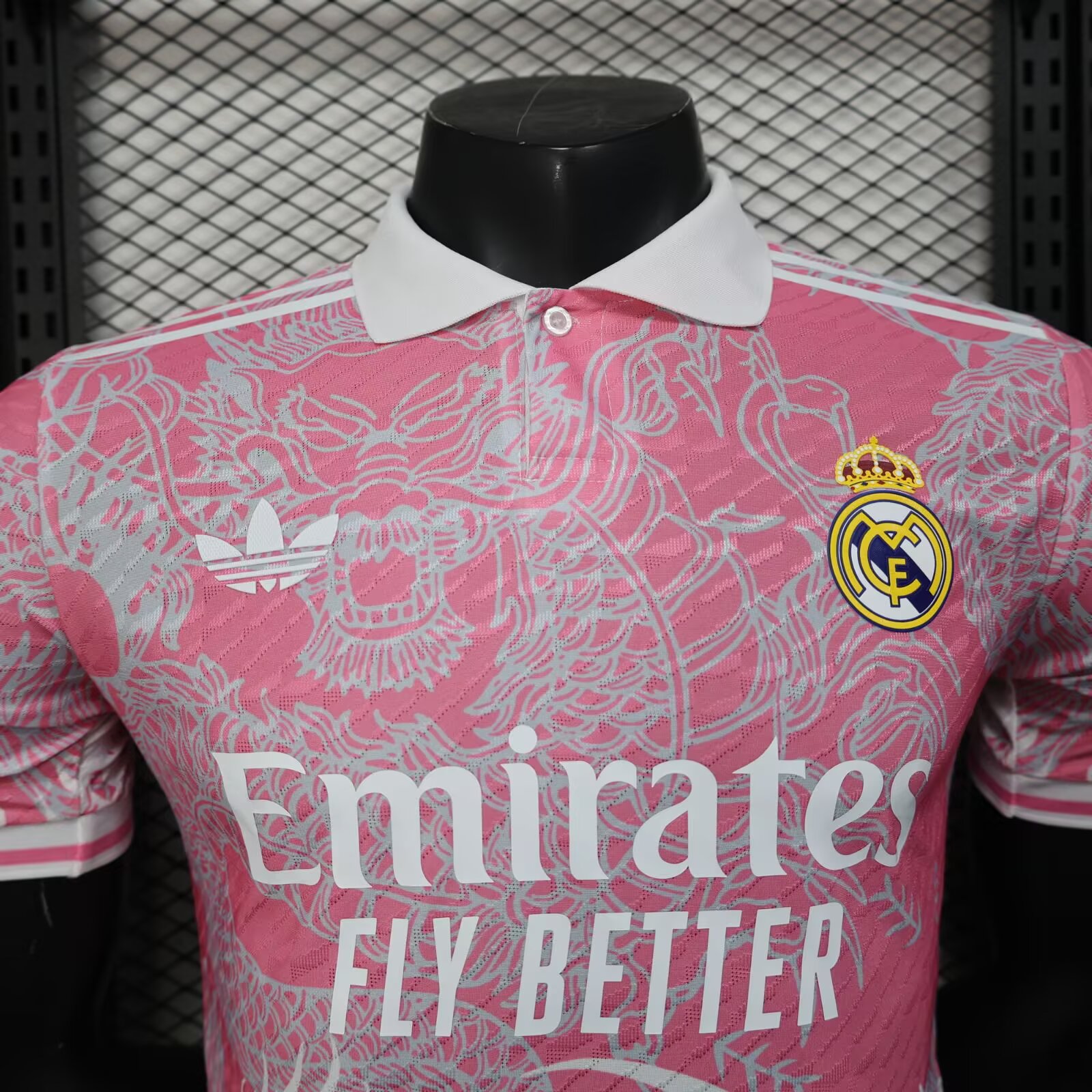 25/26 Real Madrid Pink Dragon Special Jersey(Player Version)