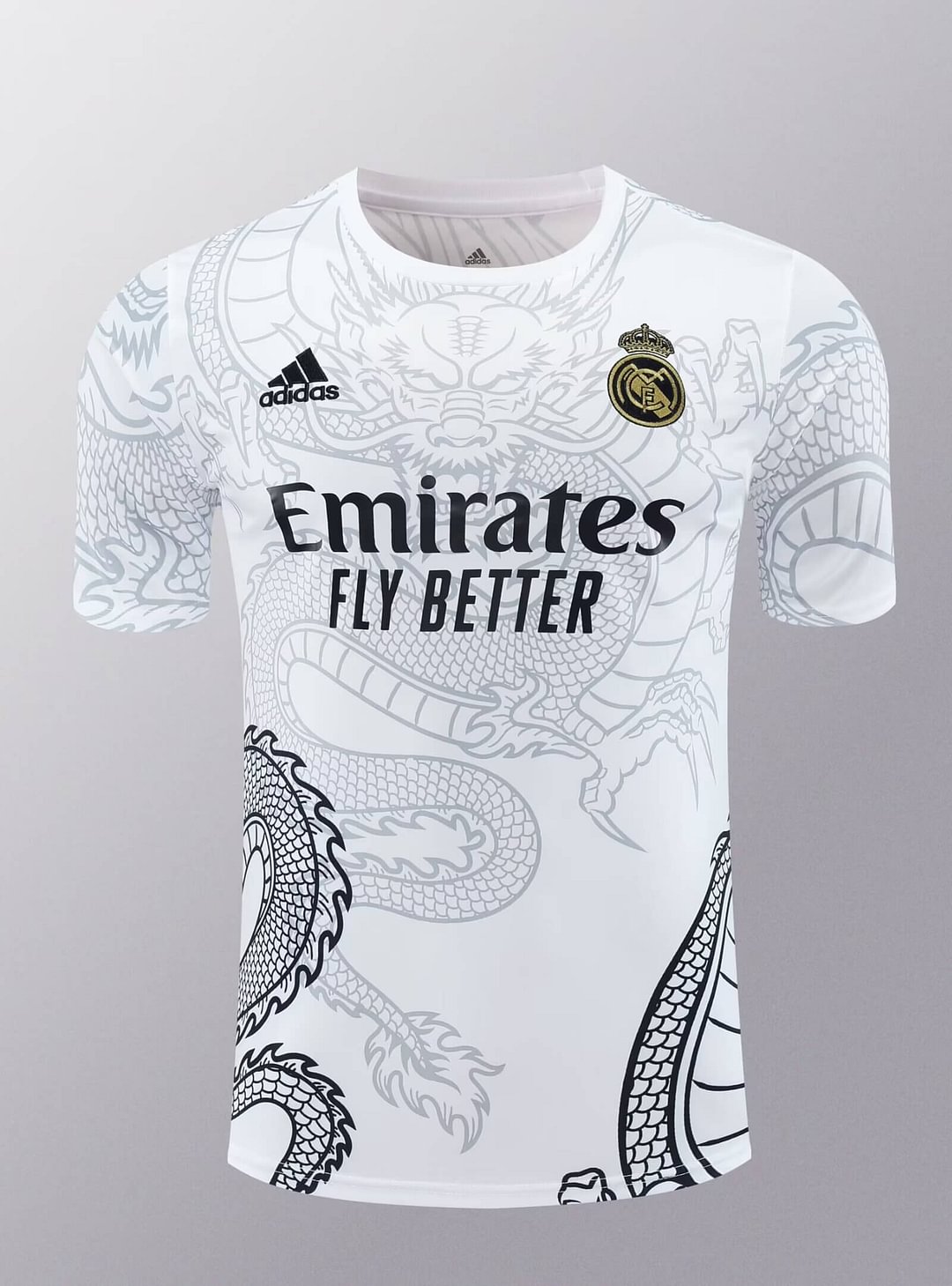 2024/2025 Real Madrid White Dragon Training Wear