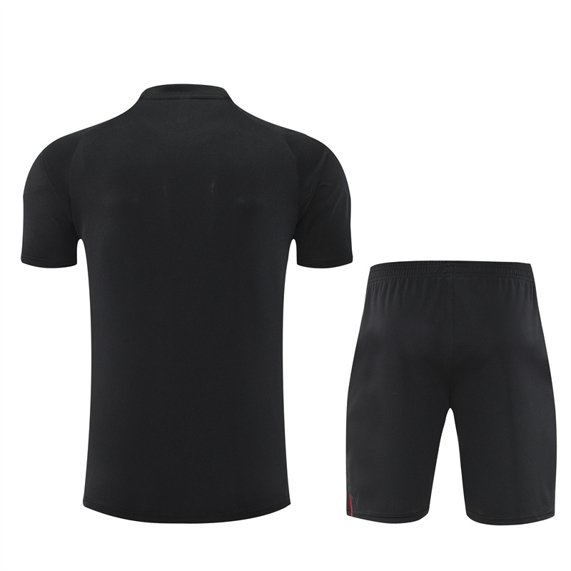 2025/2026 AFC Ajax Short Black sleeved training suit set