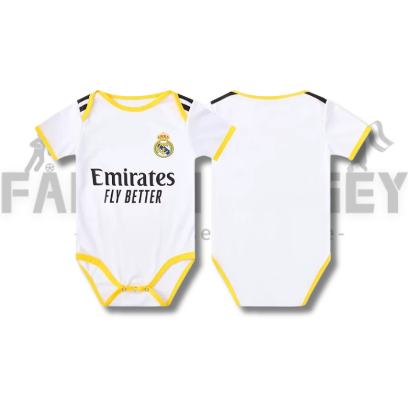 2025/2026 Real Madrid Home Football Shirt (For Baby)