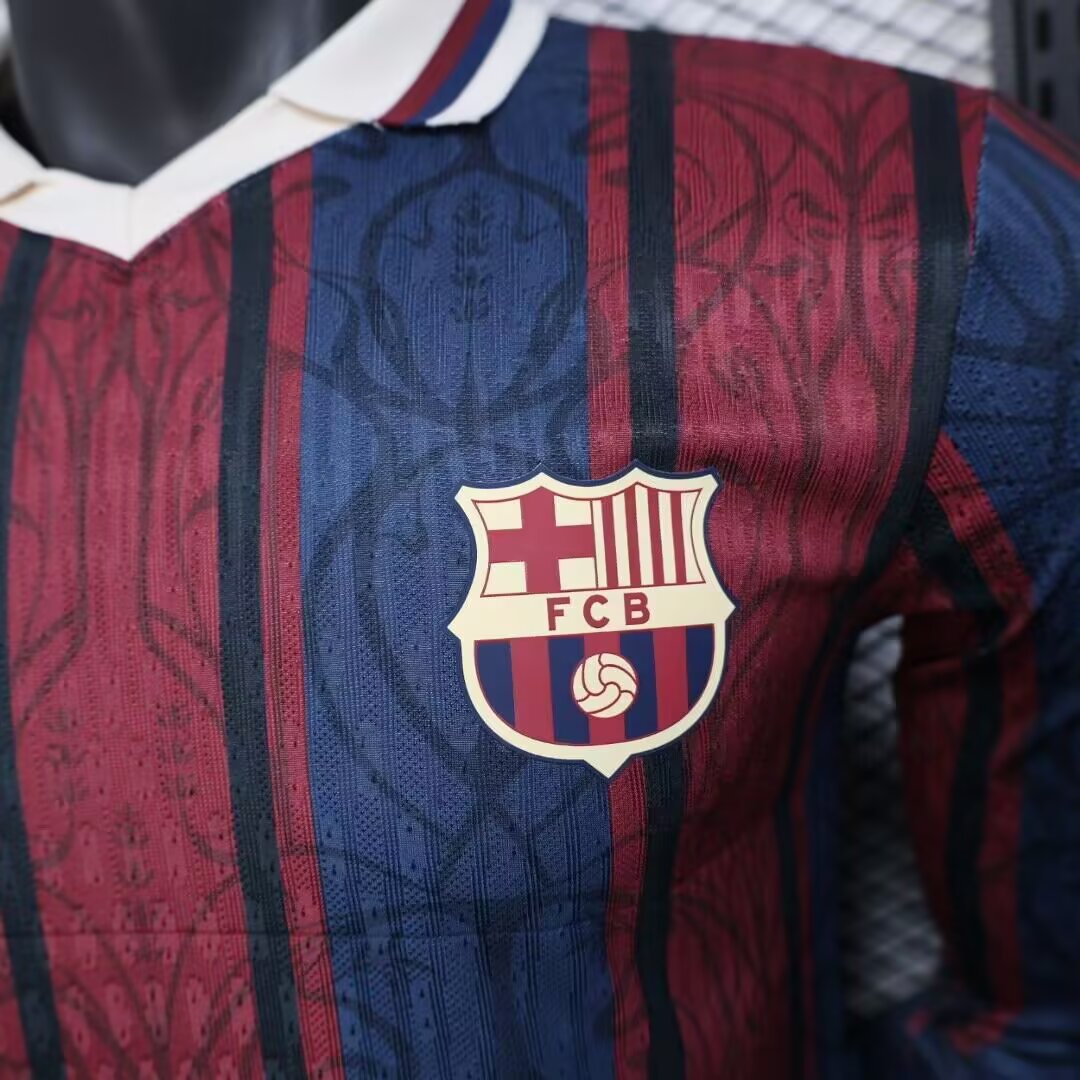2025/2026 Barcelona125th Anniversary Long Sleeves Jersey( Player Edition )