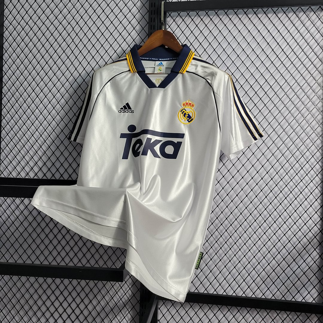 1998/2000 Real Madrid Retro Home Football Shirt