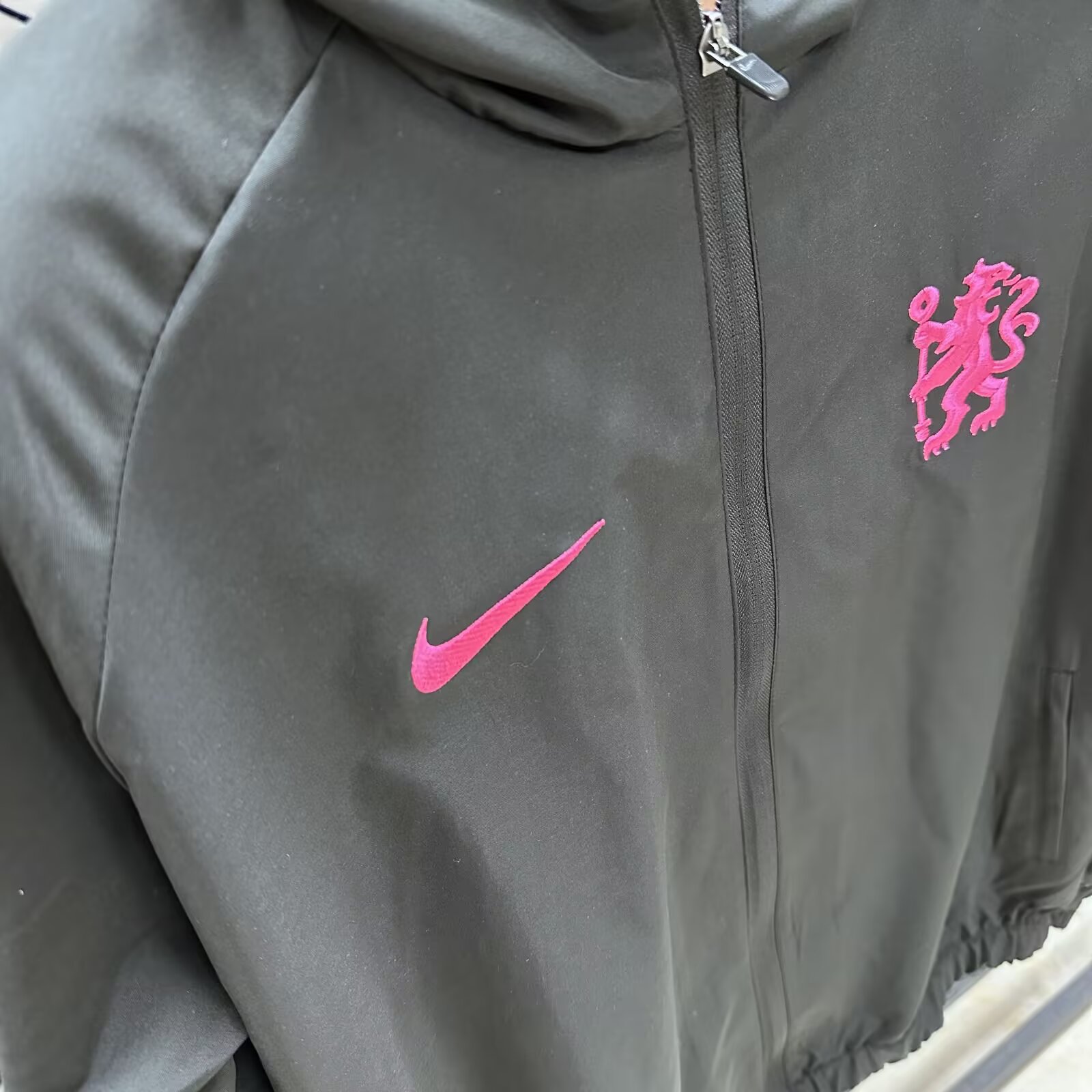 2024/2025 Chelsea Black Windbreaker Football Shirt