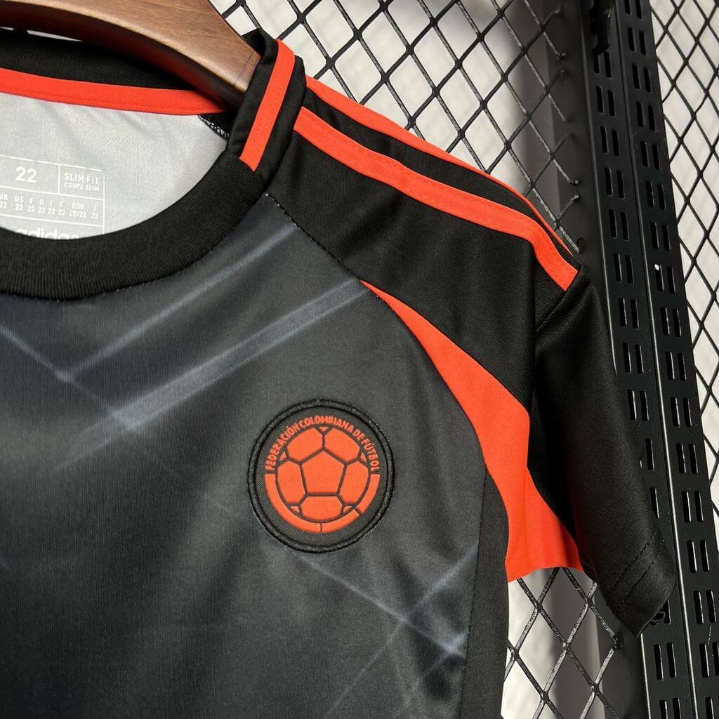 2024 Colombia Away Football Shirt Kids