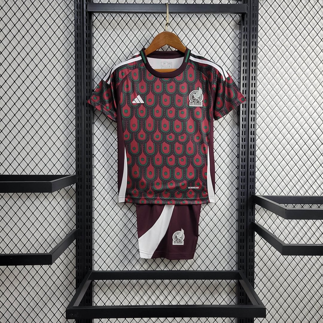2024/2025 Mexico Home Football Shirt Kids