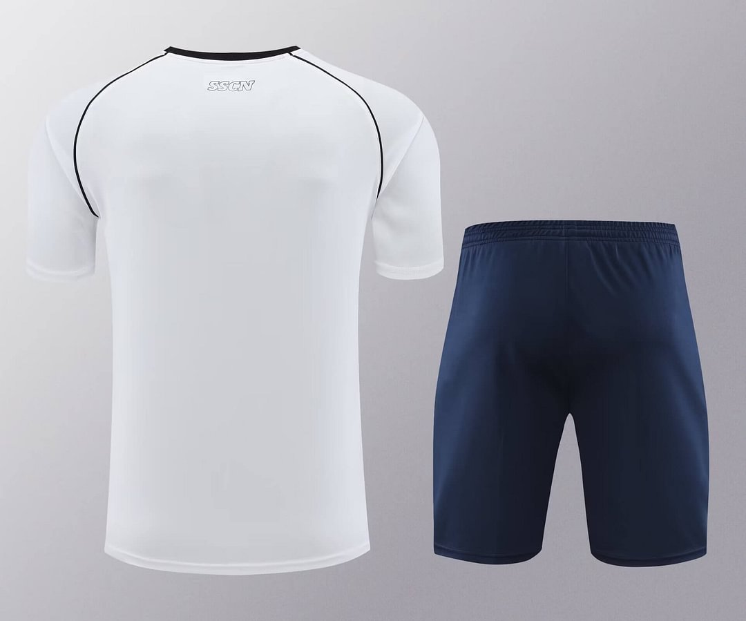2024/2025 Napoli Training Wear White Suit Shirt
