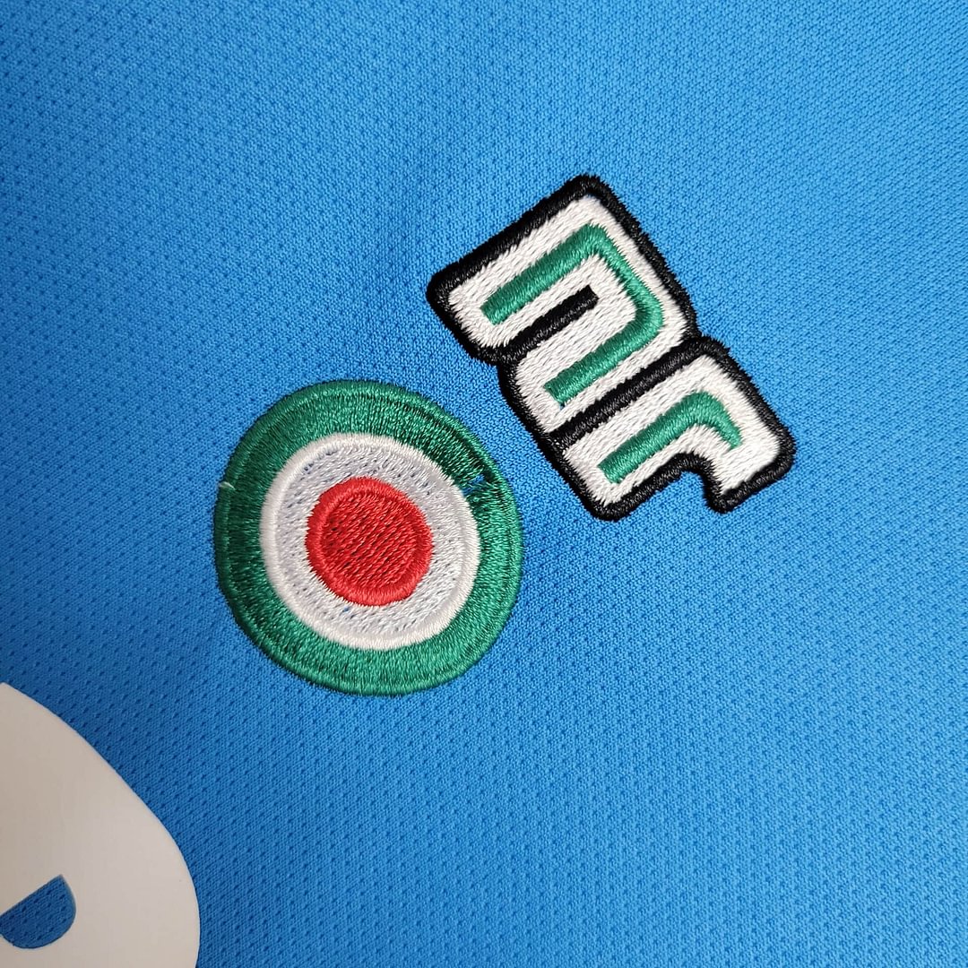 1987/1988 Retro Napoli Home Football Shirt Kids
