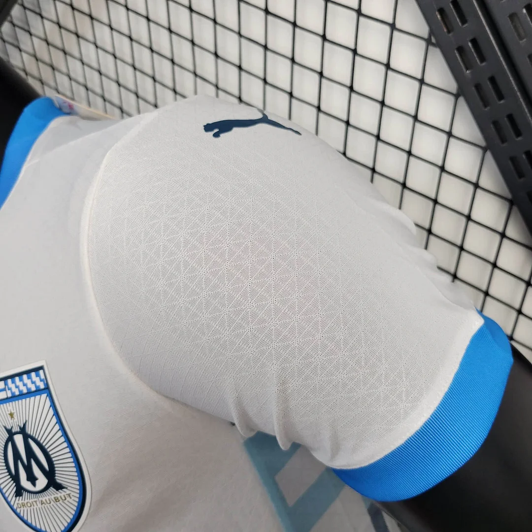 2024/2025 Olympique Marseille Home Football Shirt(Player Version )