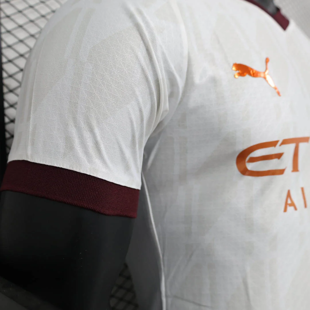 2023/2024 Player Version Manchester City Away Football Shirt