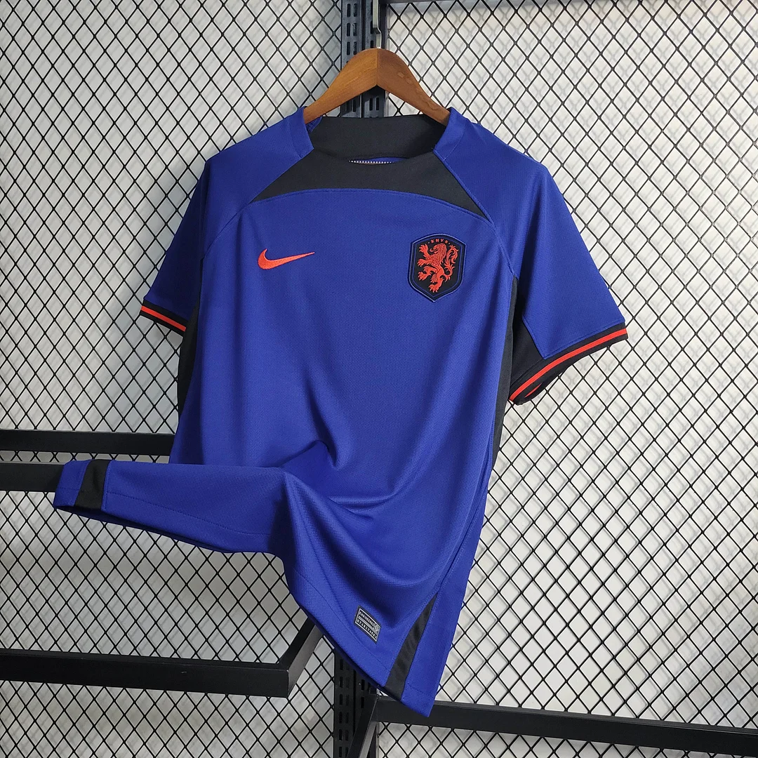 2022 Netherlands Away Football Shirt( Fans Edition )