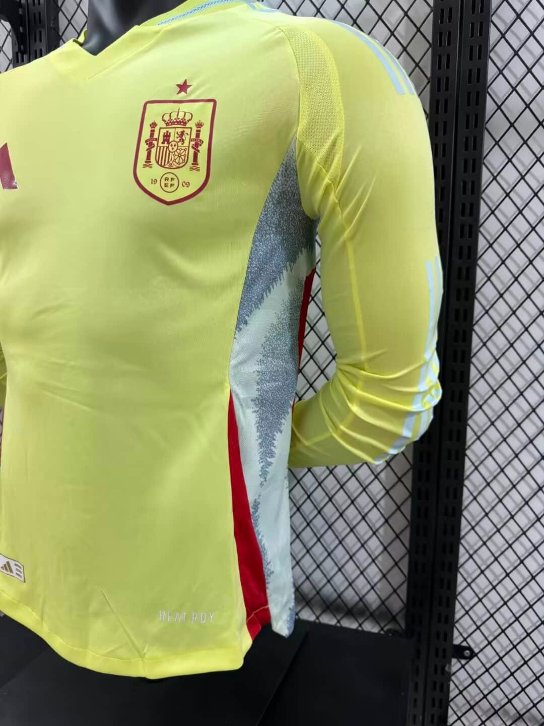 2024 Spain Long Sleeve Player Version Away Football Shirt