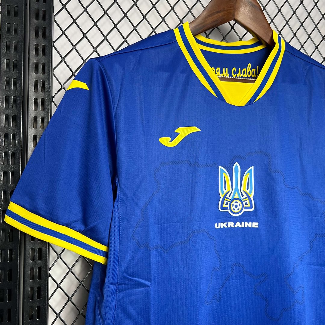 2024 Ukraine Away Football Shirt( Fans Edition )