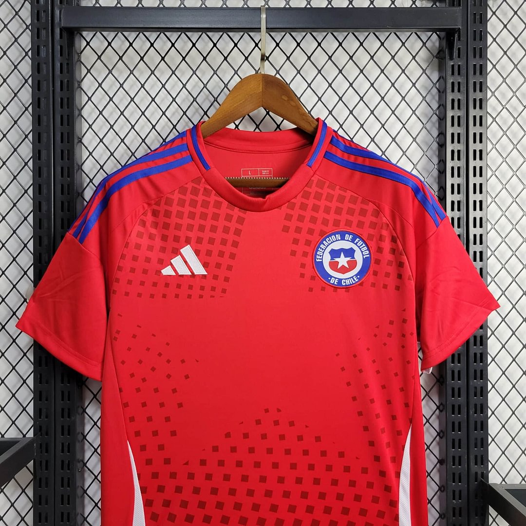 2024 Chile Home Football Shirt( Fans Edition )
