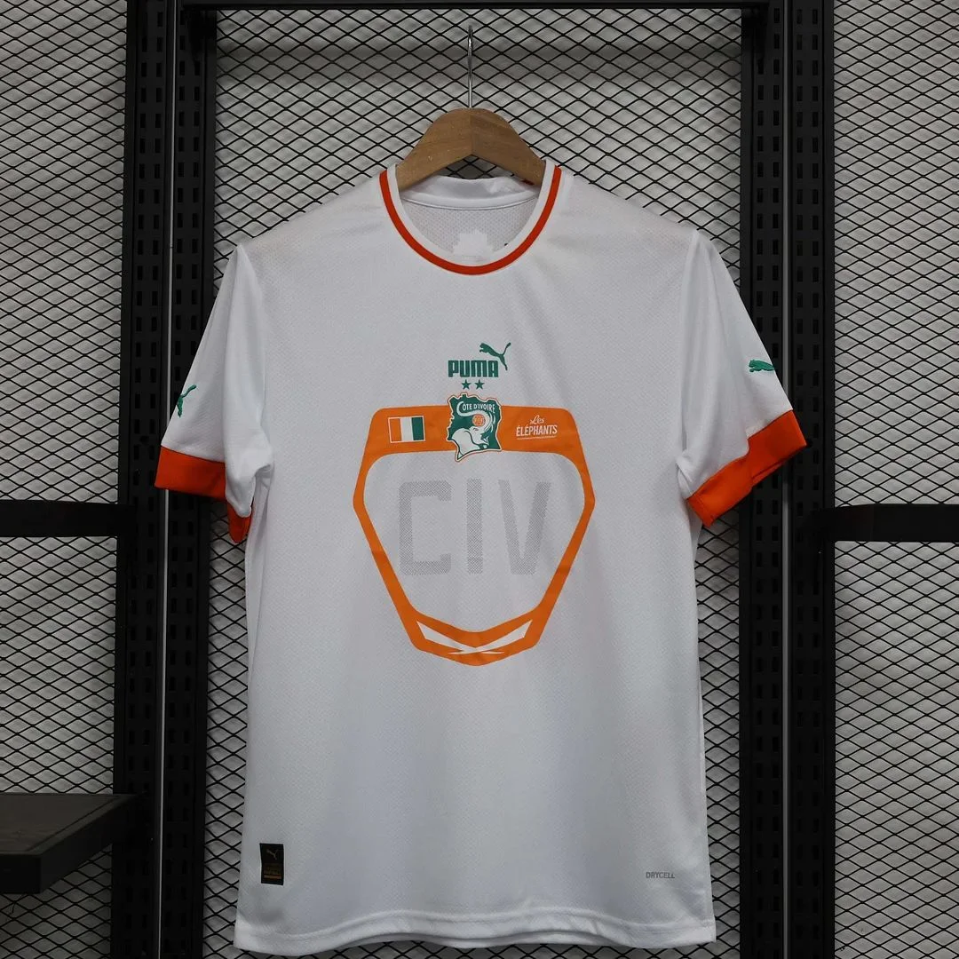 2022 Ivory Coast Away Football Shirt