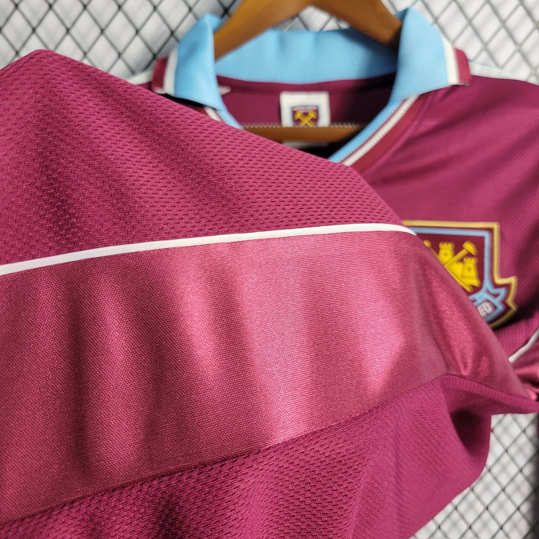 1999/2000 Retro West Ham United Home Football Shirt( Fans Edition )