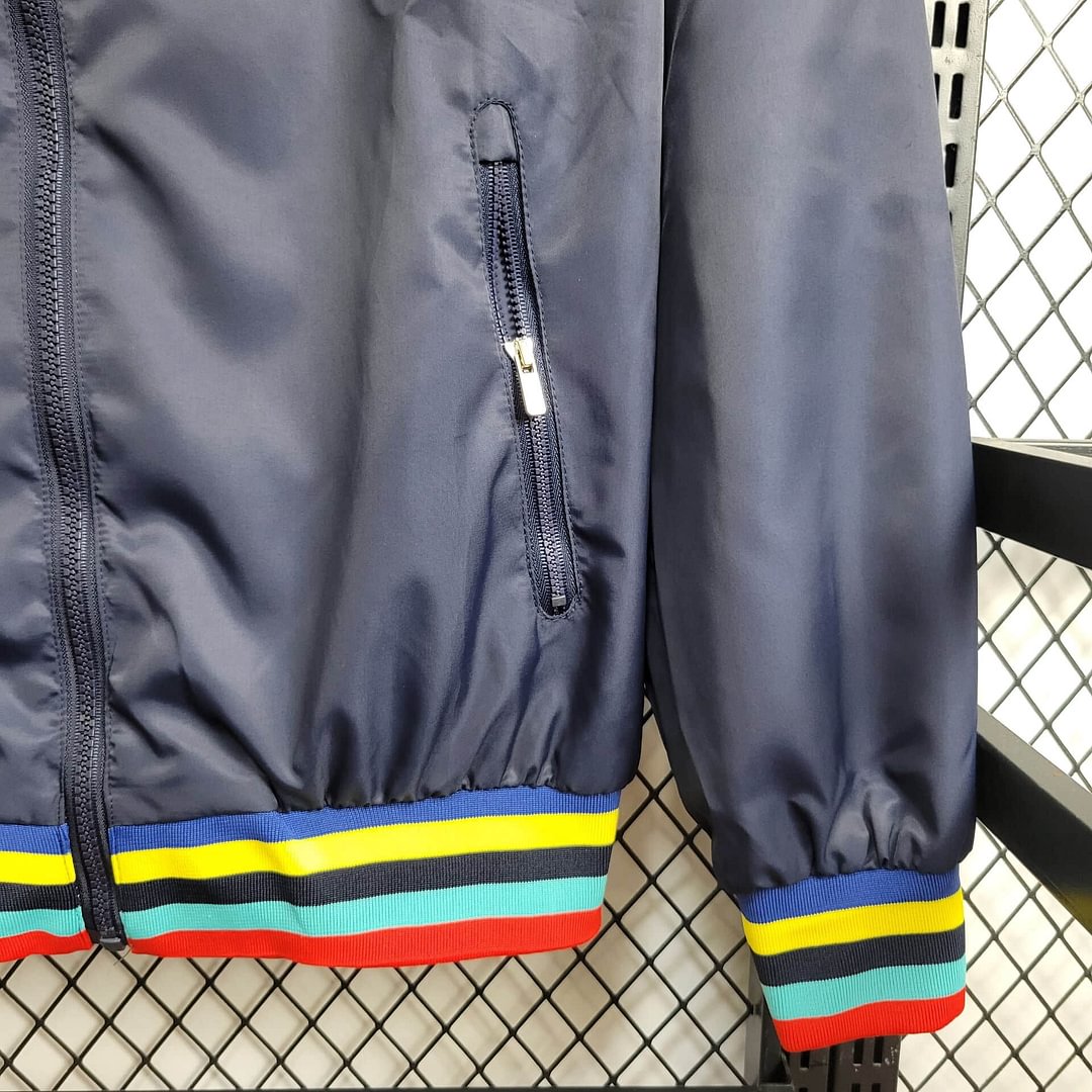 2023/2024 Brazil Windbreaker(Yellow-Grey)Football Shirt